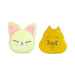 GENERICO - Pack 2 Almohada Cojín Stray Kids Han Quokka Foxi Ny