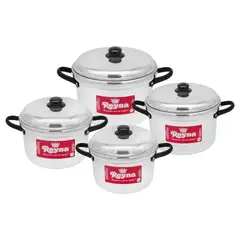 Reyna - Set Ollas x4 Pzas tencaje -