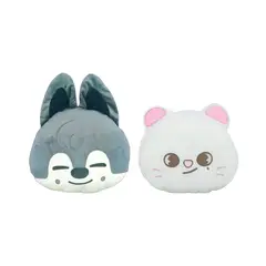 GENERICO - Pack 2 Almohada Cojín Stray Kids Jiniret Wolf Chan
