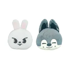 GENERICO - Pack 2 Almohada Cojín Stray Kids Wolf Chan Leebit