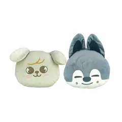 GENERICO - Pack 2 Almohada Cojín Stray Kids Wolf Chan Puppy M