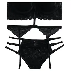 GENERICO - CONJUNTO DE LENCERÍA EXÓTICA PARA MUJER