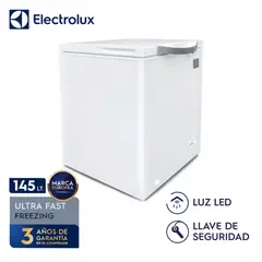 ELECTROLUX - Congeladora Horizontal 145L Frost Blanco EFC15A2HPWB