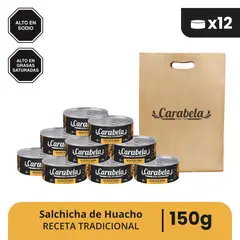 CARABELA - Salchicha Huachana - Pack x12
