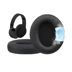 GENERICO - Almohadillas de Gel Para audifonos Beats Studio Pro - Negro