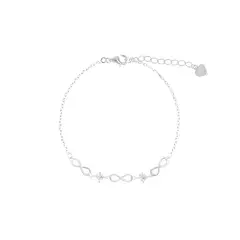 BALIQ - Pulsera Infinito Plata 925