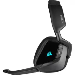 CORSAIR - Audifonos Gamer VOID RGB Elite Wireless Sonido 7.1 Negro