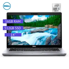 DELL - LAPTOP REACONDICIONADA 5410 CORE I7 10MA/ 16GB RAM/ 512GB SSD/ 14"