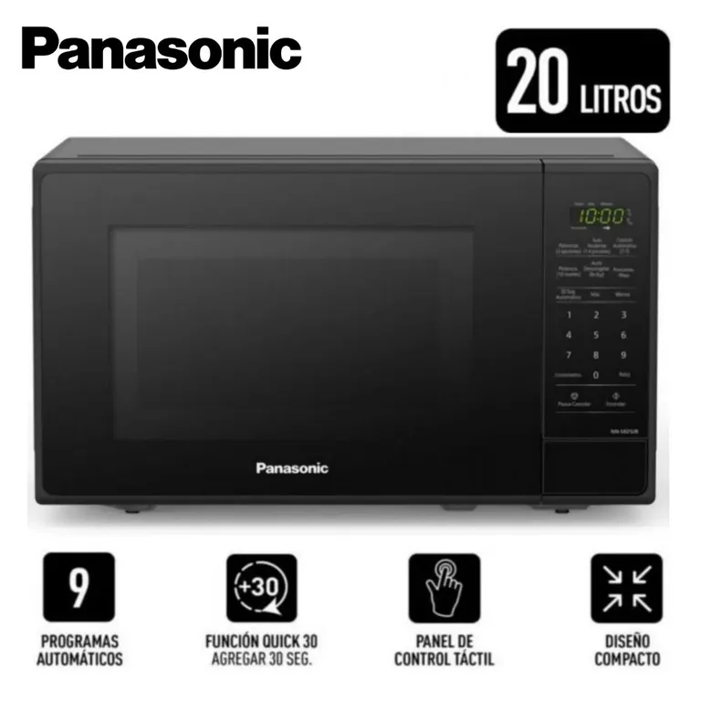 Horno Microondas NN-SB25JB 20 Litros - Negro