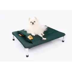 GENERICO - CAMA PARA PERRO TIPO HAMACA TALLA L - VERDE + ALMOHADA GRATIS DE REGALO