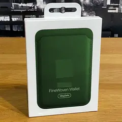 GENERICO - TARJETERO WALLET IPHONE CON LOGO VERDE MILITAR