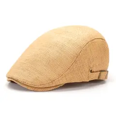 KAST PE - Boina Jaipur de paja con Correas Laterales SM Beige