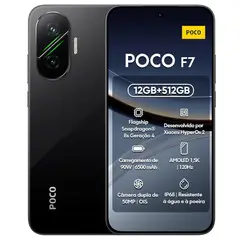 XIAOMI - POCO F7 5G 12GBRAM 512GB DUAL SIM NEGRO SELLADO