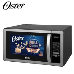 MOSTER GAMER - Horno Microondas Oster® 30L POGGM91101G Negro