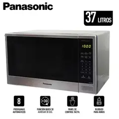 PANASONIC - Horno Microondas NN-SB646SRPK 37L