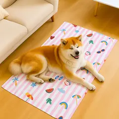 GENERICO - Manta Gel Refrescante Para Mascota - Talla L - (Rosado)