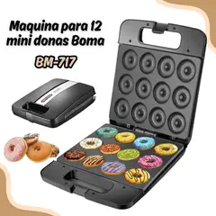 GENERICO - Máquina para 12 Mini Donas Boma BM-717