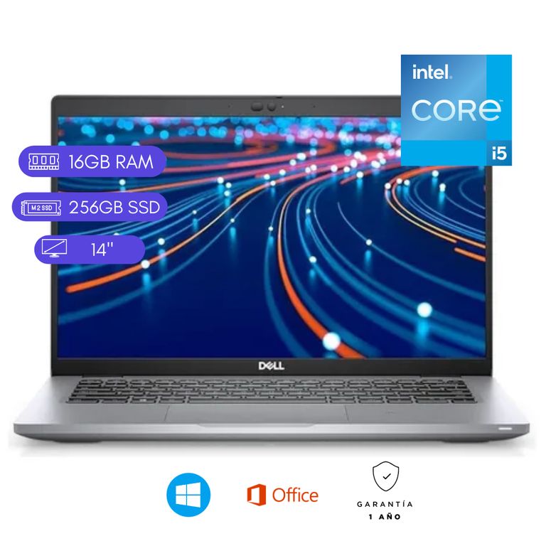 LAPTOP REACONDICIONADA 5420 CORE I5 11VA/ 16GB RAM/ 256GB SSD/ 14"