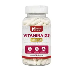 GENERICO - VITAMINA D3 500UI PLUS+ NATURAL ZENS