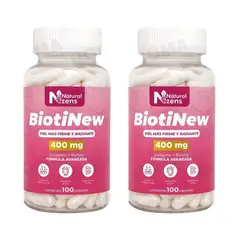 GENERICO - PACK 2 BIOTINEW 400MG PLUS+ NATURAL ZENS