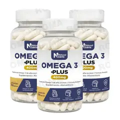GENERICO - PACK 3 OMEGA 3 PLUS+ NATURA ZENS