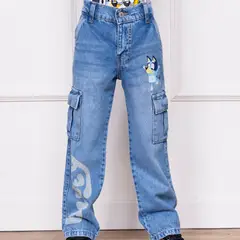 BLUEY - PANTALON NIÑO - DENIM