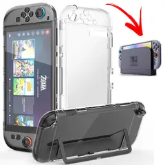 GENERICO - Funda Case Transparente Nintendo Switch 2 2025 -Transparente
