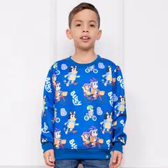 BLUEY - POLERA NIÑO - FRANELA SPUM