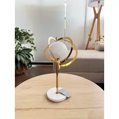 CONCEPTS LIFE - Adorno Escultura Planeta Decor 16x16x29 cm