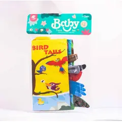 GENERICO - Libro Sensorial Texturas Animales Aves Estimulación