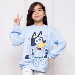 BLUEY - POLERA NIÑA - FRENCH TERRY