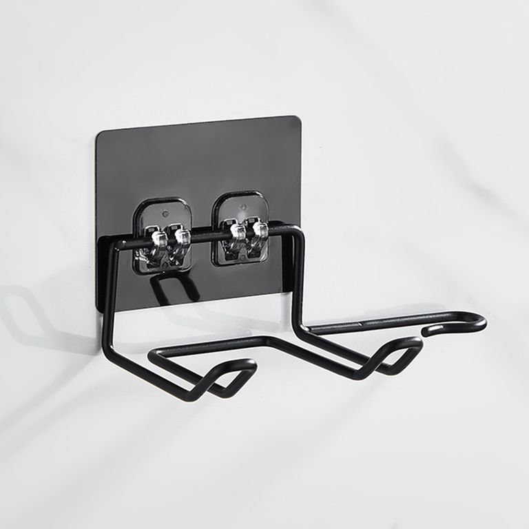Soporte Porta Secador Cabello Base Utensilios Baño