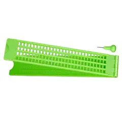 ZIMRAHYG - Juego De 1 Lápices Y Pizarra Para Escribir En Braille 4 Lín