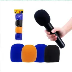 GENERICO - Esponja para Micrófono de Mano Set 4 und EM-MIC