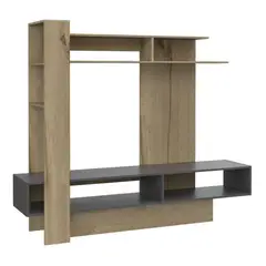 FMFURNITURE - Centro De Entretenimiento Tv55 180Cm - Café Claro