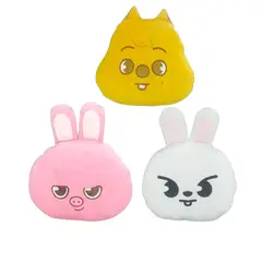 GENERICO - Pack 3 Almohada Cojín Stray Kids Han Quokka Dwaekki Leebit