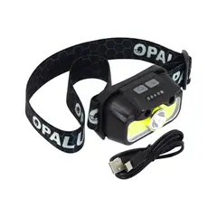 OPALUX - Linterna Frontal Con Sensor 230Lm 3W