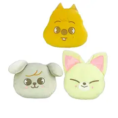 GENERICO - Pack 3 Almohada Cojín Stray Kids Han Quokka Puppy M Foxi Ny