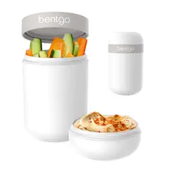 BENTGO - Lonchera Snack Cup - Blanco
