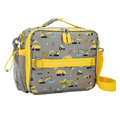 BENTGO - Porta Lonchera Kids Lunch Bag - Camiones de Construccion