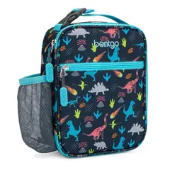 BENTGO - Porta Lonchera Tote Insulada Kids - Dinosaurio