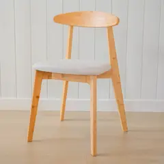 GENERICO - Silla de comedor madera bambu