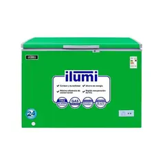 ILUMI - Congelador 340L con Tina de Acero Inoxidable TFI-3400GR - Verde