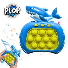 GENERICO - POP IT ELECTRONICO TIBURONCITO CON LUCES Y SONIDO