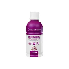 SANTA NATURA - Miel De Abejas Cebolla Rabanito y Ajos 200 ml