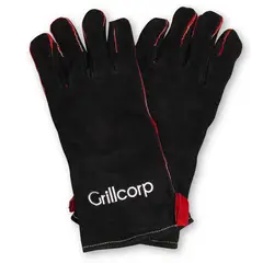 GRILLCORP - Guantes Parrilleros de Cuero Reforzado