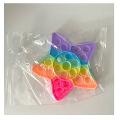 GENERICO - Pack x 2 modelos pop it de colores modelo 1