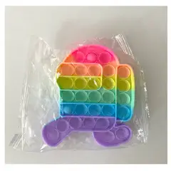 GENERICO - Pack x 2 modelos pop it de colores modelo 2