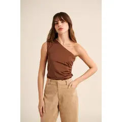 AMARELLY - BASICO TOP PARA MUJER FLORE