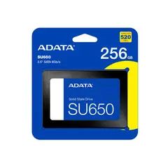 ADATA - Unidad de Estado Sólido Ultimate SU650 de 256GB SATA 25 - Ve